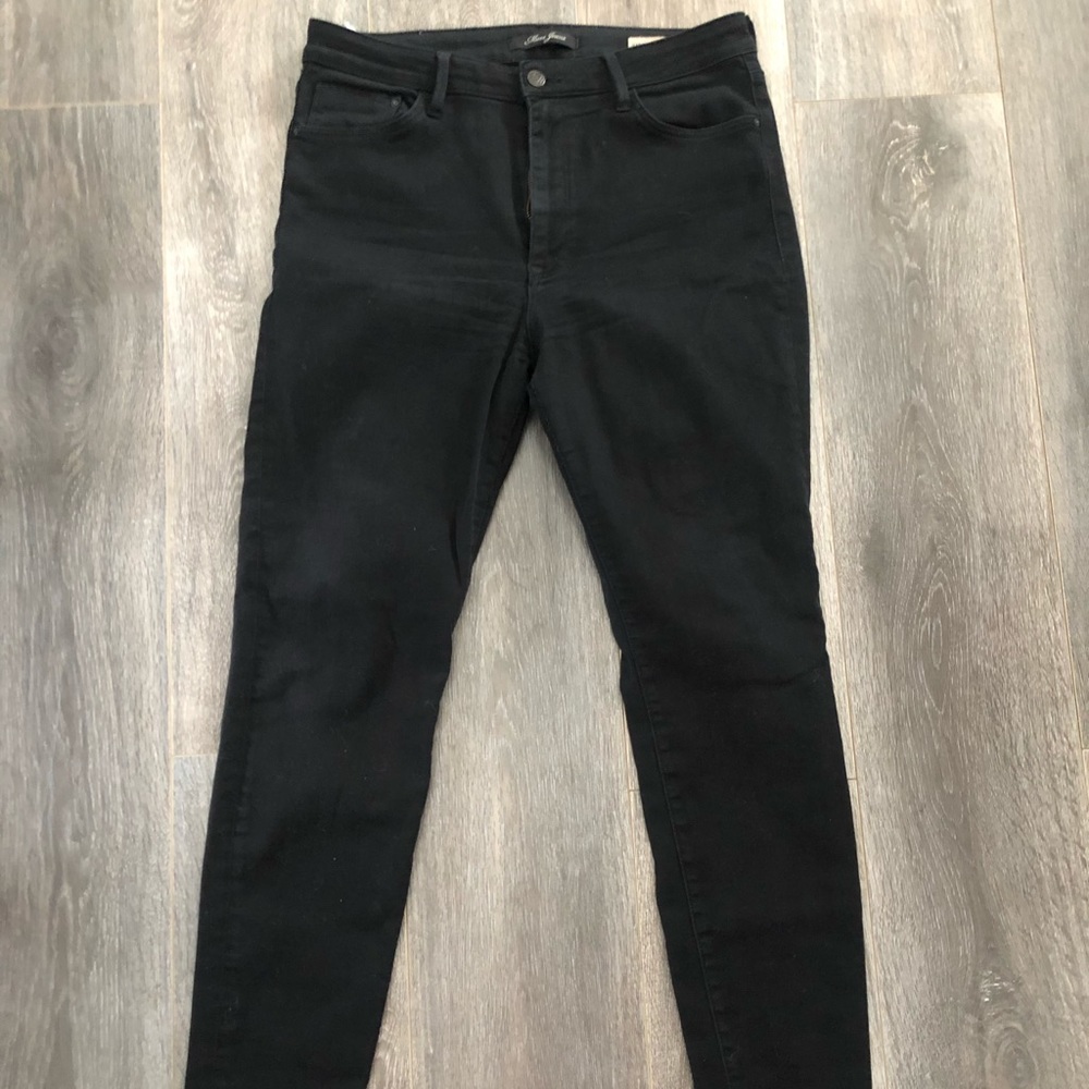 Black mavi pants skinny/straight leg Scarlett super High rise  skinny